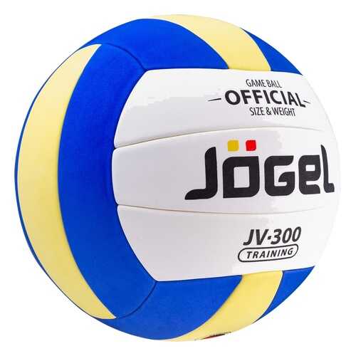 Волейбольный мяч Jogel JV-300 №5 blue/white/yellow в Спортландия
