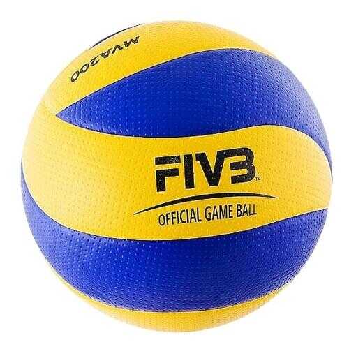 Волейбольный мяч Mikasa MVA200 №5 blue/yellow в Спортландия