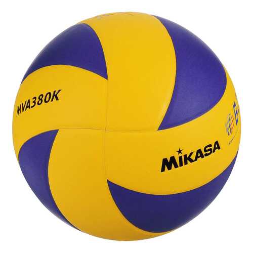 Волейбольный мяч Mikasa MVA380K №5 blue/yellow в Спортландия