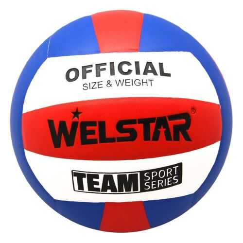 Волейбольный мяч Welstar VLPU4411B №5 blue/white/red в Спортландия
