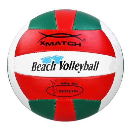 Волейбольный мяч X-Match 56299 №2 red/white/green в Спортландия