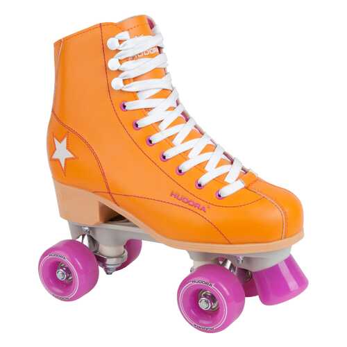Ролики-квады HUDORA Disco orange, 35, оранжевый в Спортландия