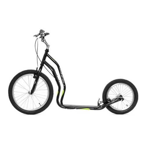 Самокат Yedoo Mezeq Vbr New black/green в Спортландия