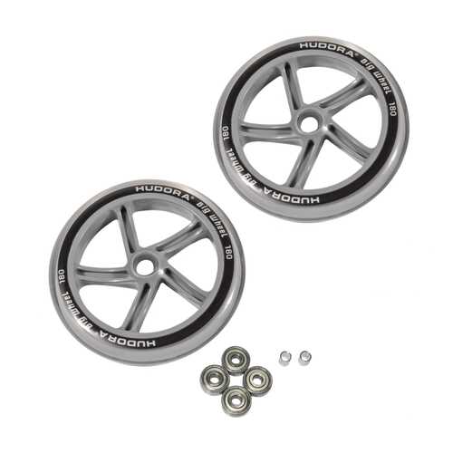 Колёса HUDORA Big Wheel, 180 мм, прозрачные в Спортландия