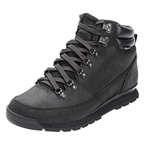 Ботинки The North Face Back-To-Berkeley Redux Leather, tnf black/tnf black, 9 US в Спортландия
