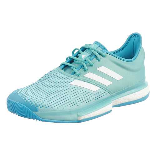 Кроссовки Adidas SoleCourt Boost M x Parley, blue spirit/cloud white/blue, 46.5 EU в Спортландия