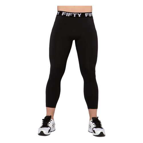FIFTY Мужские тайтсы Datum black FA-MH-0204-BLK, черный - XL в Спортландия