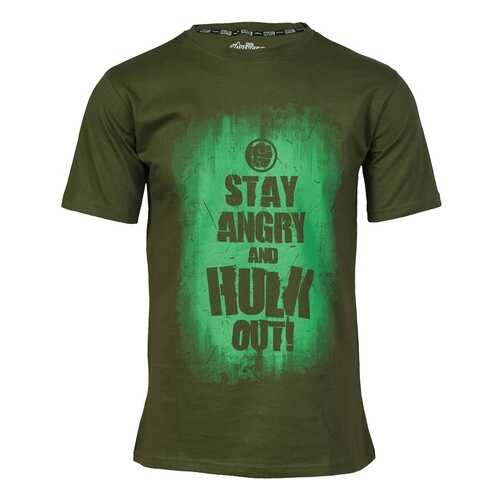 Футболка Good Loot Marvel AVAS Hulk Slogan, зеленый, S INT в Спортландия