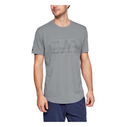 Футболка Under Armour Graphic Mesh Graphic SS, 035 серая, SM в Спортландия