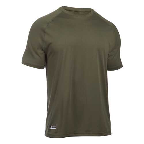 Футболка Under Armour Tactical Tech SS, 390 зеленая, SM в Спортландия
