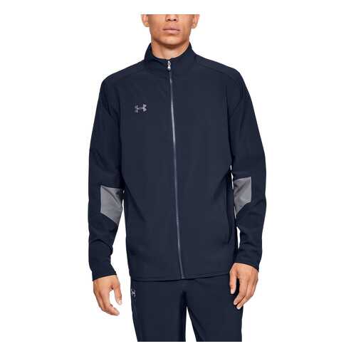 Куртка Under Armour Charger Warm Up Woven Full Zip, 410 синяя, MD в Спортландия