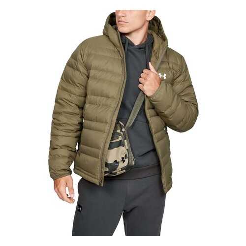 Куртка Under Armour Down 600 fill-power Hooded, 331 зеленая, SM в Спортландия