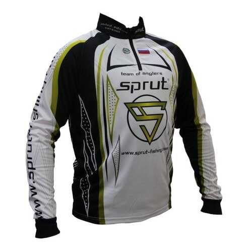 Лонгслив Sprut Team of Anglers Limited Edition, white/black/gold, 3XL INT в Спортландия