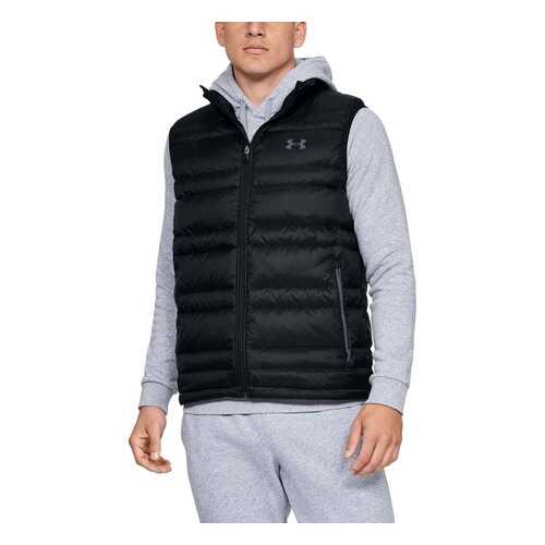 Спортивный жилет Under Armour Down, 001 черный, SM в Спортландия