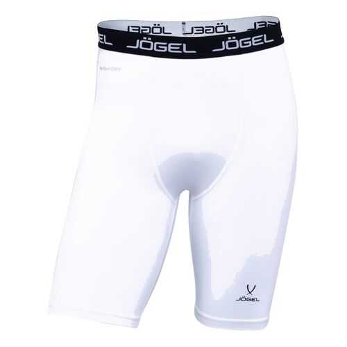 Jogel Шорты компрессионные Camp Tight Short PERFORMDRY JBL-1300-016, белый/черный - L в Спортландия