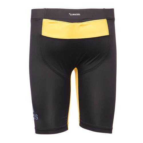 Шорты компрессионные Adidas Training Vale Tudo Short MMA черно-желтые S в Спортландия