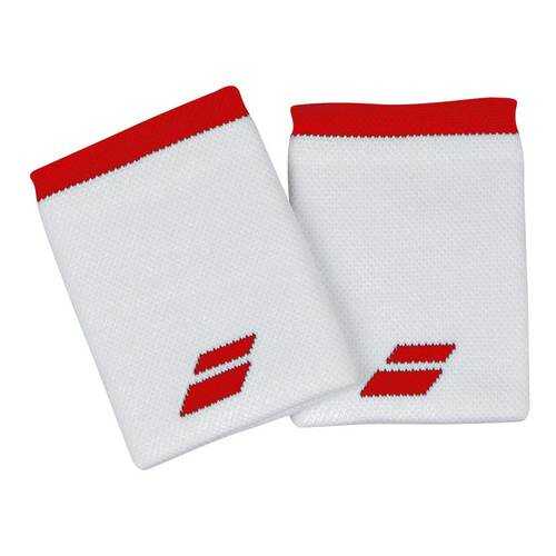 Напульсники Babolat Logo Jumbo, -, белый, синтетика в Спортландия