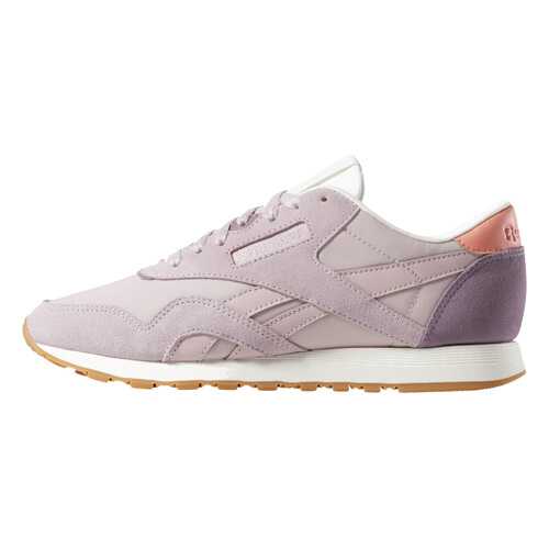 Кроссовки Reebok Classic Nylon, pink/color block-ashen lilac/orchid/pink/chalk/gum, 7 US в Спортландия