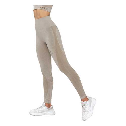 FIFTY Женские тайтсы Emphatic beige FA-WH-0207-BEG, бежевый - L в Спортландия