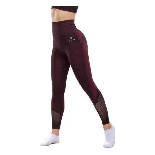FIFTY Женские тайтсы Heartlet FA-WH-0108-BRD, бордовый - M в Спортландия