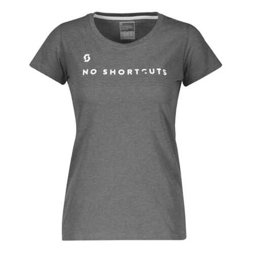 Футболка Scott 10 No Shortcuts, dark grey melange, S INT в Спортландия