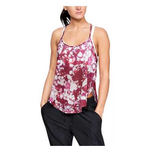 Майка Under Armour Sport Print, 671 розовая, XS в Спортландия