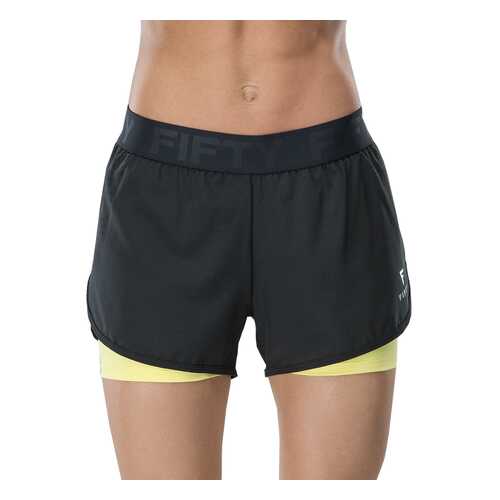 Шорты Fifty FA-WS-0103, black/yellow, L INT в Спортландия