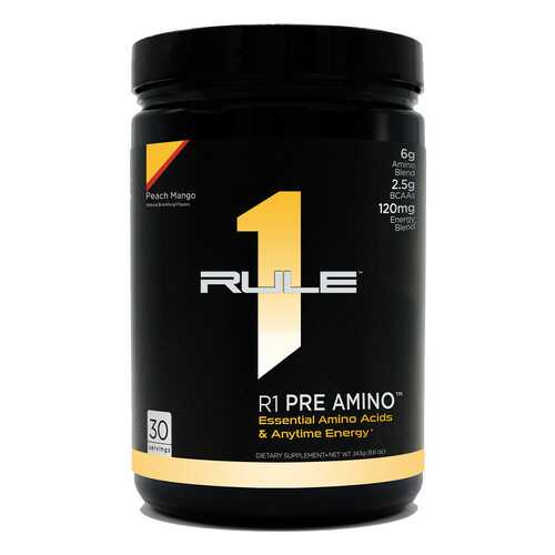 Аминокислотный комплекс RULE ONE PreAmino 250 гр (Персик-Манго) в Спортландия