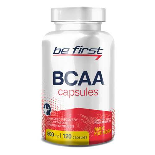 Be First BCAA Capsules 120 капсул без вкуса в Спортландия