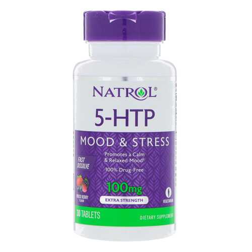 Natrol 5-HTP 30 таблеток ягоды в Спортландия