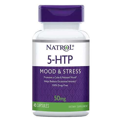 Natrol 5-HTP 45 капсул без вкуса в Спортландия
