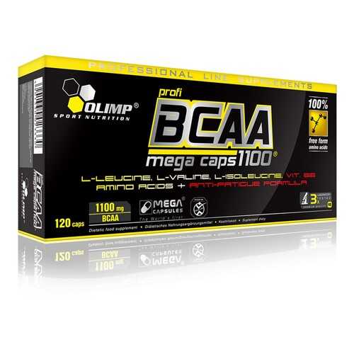 Olimp BCAA Mega Caps 120 капсул без вкуса в Спортландия