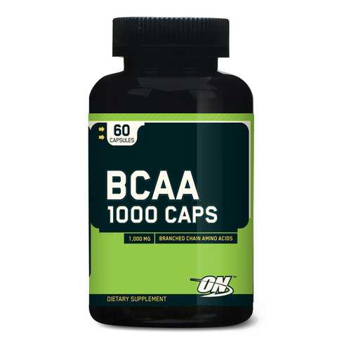 Optimum Nutrition BCAA 1000 60 капсул без вкуса в Спортландия