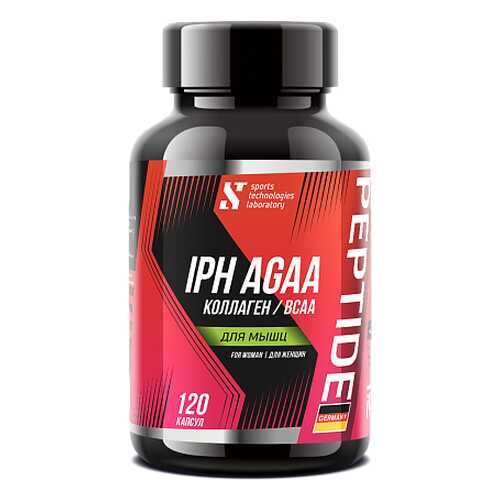 Пептидный комплекс STL BCAA Collagen IPH AGAA, STL, капсулы, 120 шт в Спортландия