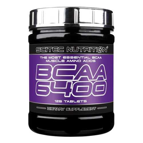 Scitec Nutrition BCAA 6400 125 таблеток без вкуса в Спортландия