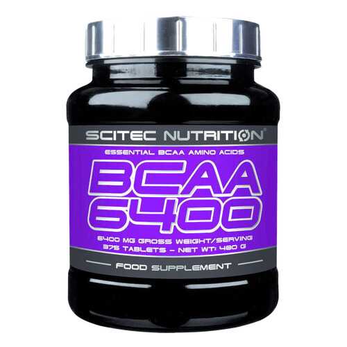 Scitec Nutrition BCAA 6400 375 таблеток без вкуса в Спортландия