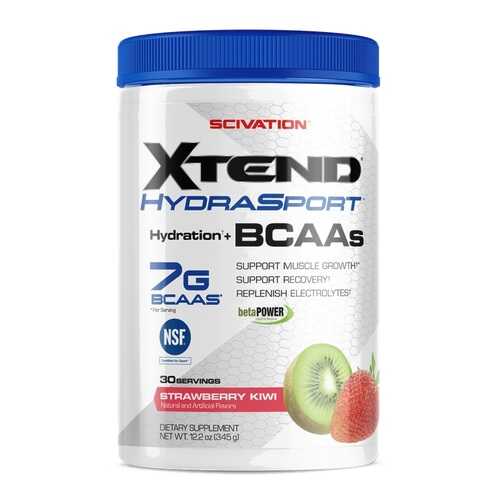 Scivation Xtend HydraSport BCAA 345 г клубника/киви в Спортландия