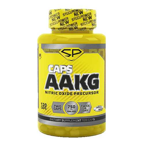 Steel Power Nutrition AAKG 120 капсул без вкуса в Спортландия