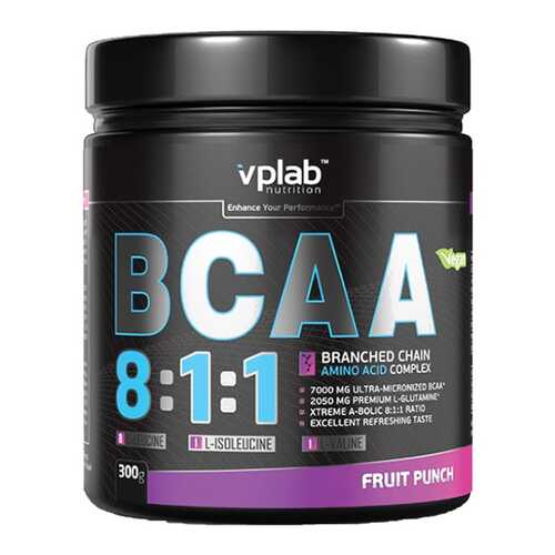 VPLab BCAA 300 г fruit punch в Спортландия