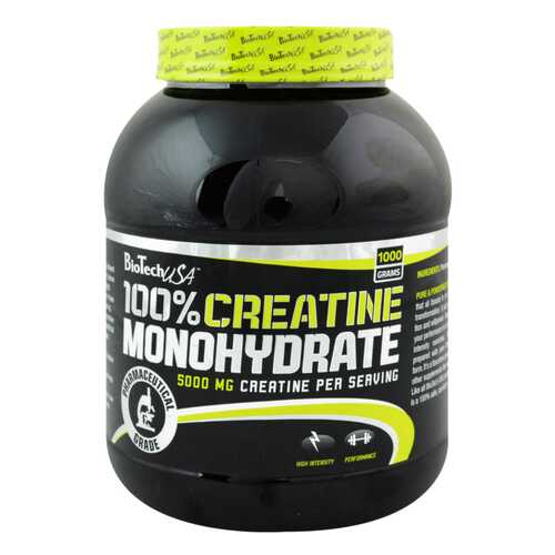 BioTech Creatine Monohydrate 1000 г без вкуса в Спортландия