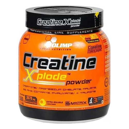 Olimp Creatine Xplode Powder 500 г orange в Спортландия