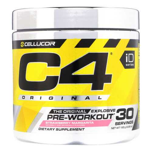 Предтренировочный комплекс Cellucor C4 Original 180 г, Strawberry Margarita в Спортландия
