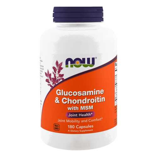 Глюкозамин хондроитин MSM NOW Joint Support 180 капс. в Спортландия