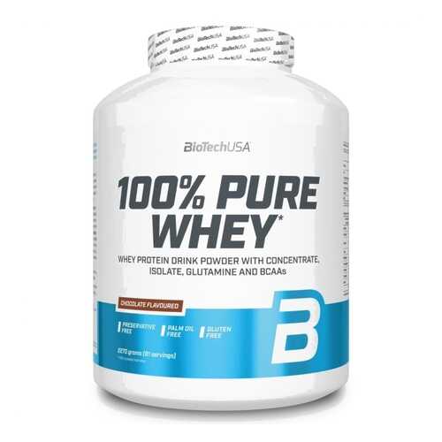 BioTech USA 100% Pure Whey (Шоколад, 2270 г) в Спортландия