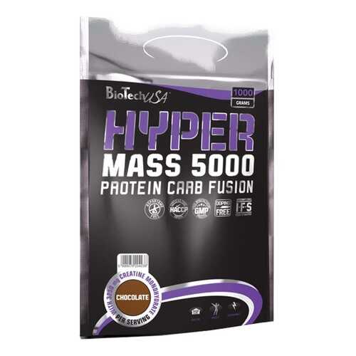 Гейнер BioTech Hyper Mass 5000 клубника 1000 г в Спортландия