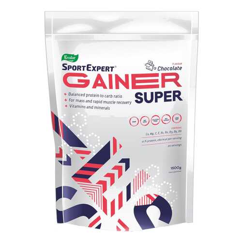 Гейнер Эвалар SportExpert Super Gainer 1500 г шоколад в Спортландия