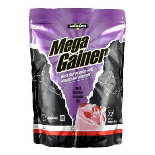 Гейнер Maxler Mega Gainer 1000 г Strawberry в Спортландия