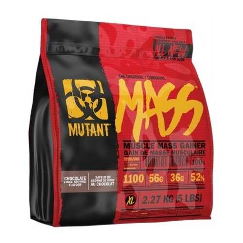 Гейнер Mutant Mass 2270 г Chocolate Fudge Brownie в Спортландия