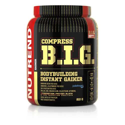 Гейнер NUTREND Compress B.I.G. (0.9 кг) шоколад-какао в Спортландия