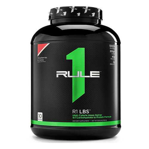 Гейнер RULE ONE LBS 2720 гр (Шоколад-арахисовое масло) в Спортландия